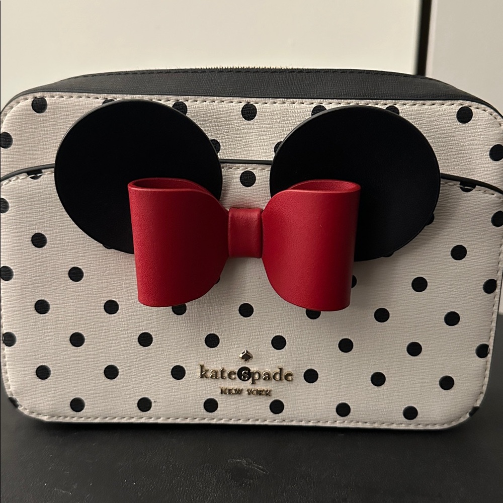 Kate Spade Polka Dot Kids Bag with Red Bow